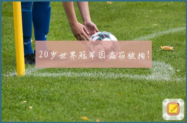 20岁世界冠军因盗窃被拘!