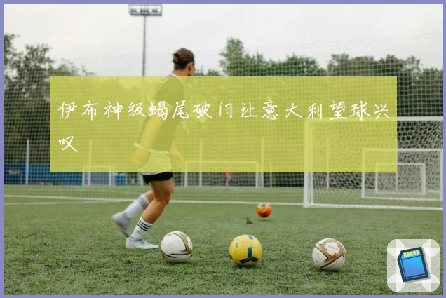 伊布神级蝎尾破门让意大利望球兴叹